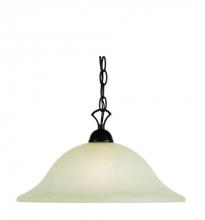 Trans Globe 9283 ROB - 1 LT PENDANT-DOWN-MBZD GLS